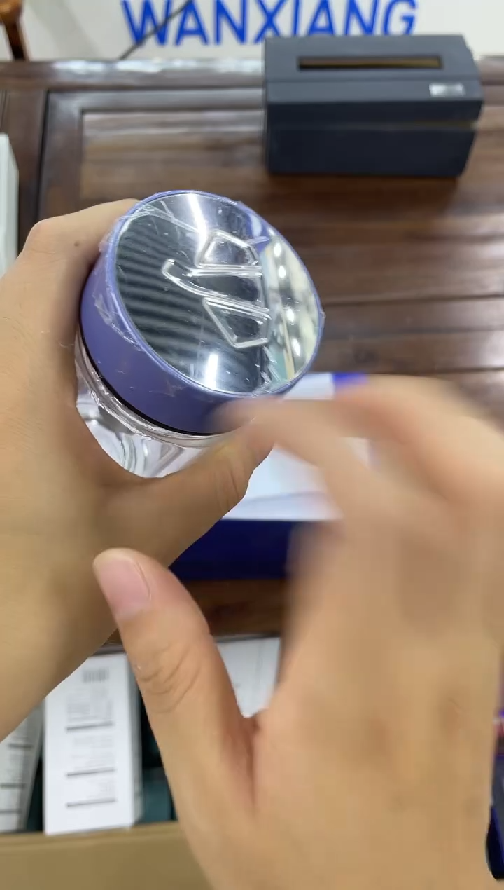 高硼硅玻璃盖子款万象双层v160a-150ml蓝