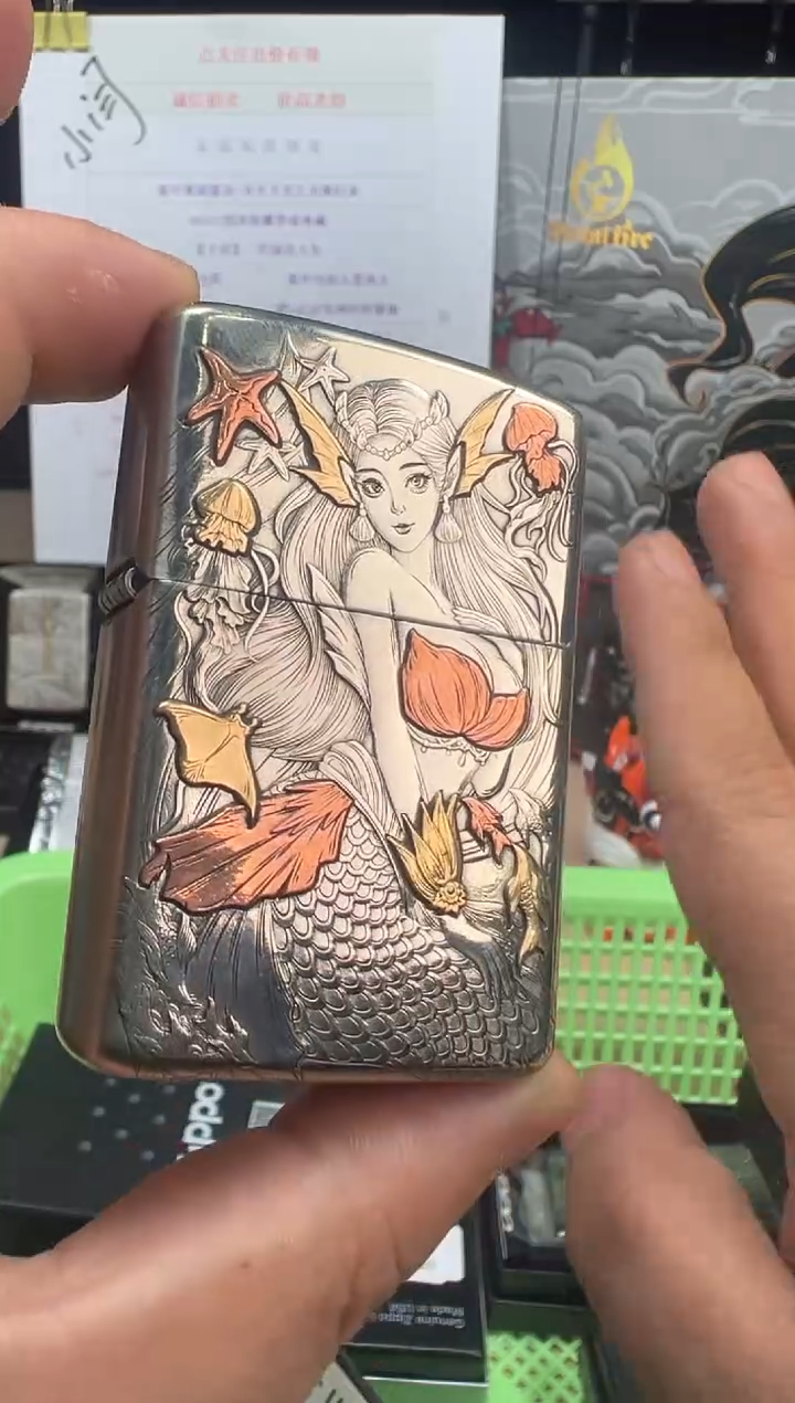 铜白铜套壳美人鱼-重甲