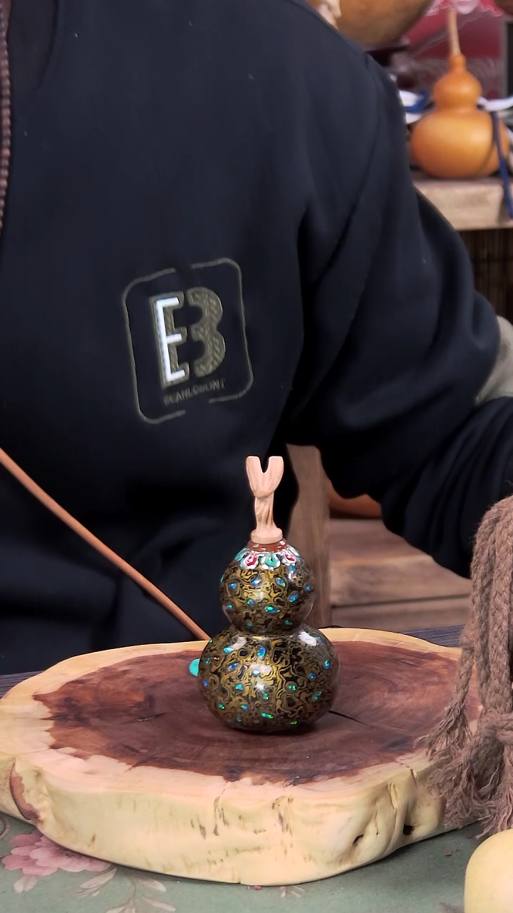 一**何古艺高师傅大漆养剑葫 编号72