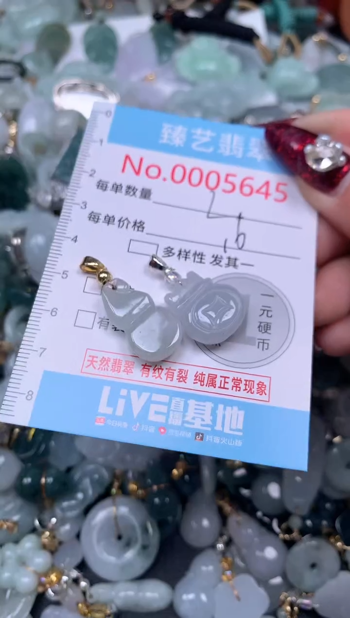 颈饰未镶嵌翡翠5645