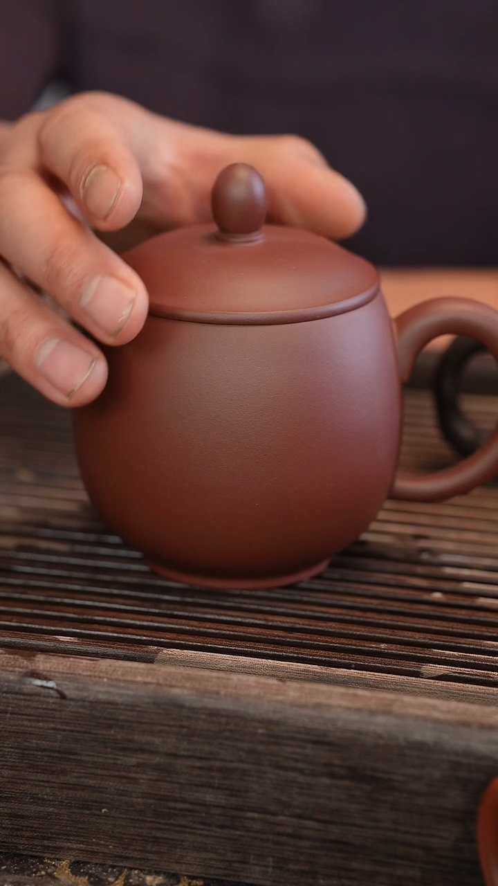 茶壶紫砂原矿手工制作