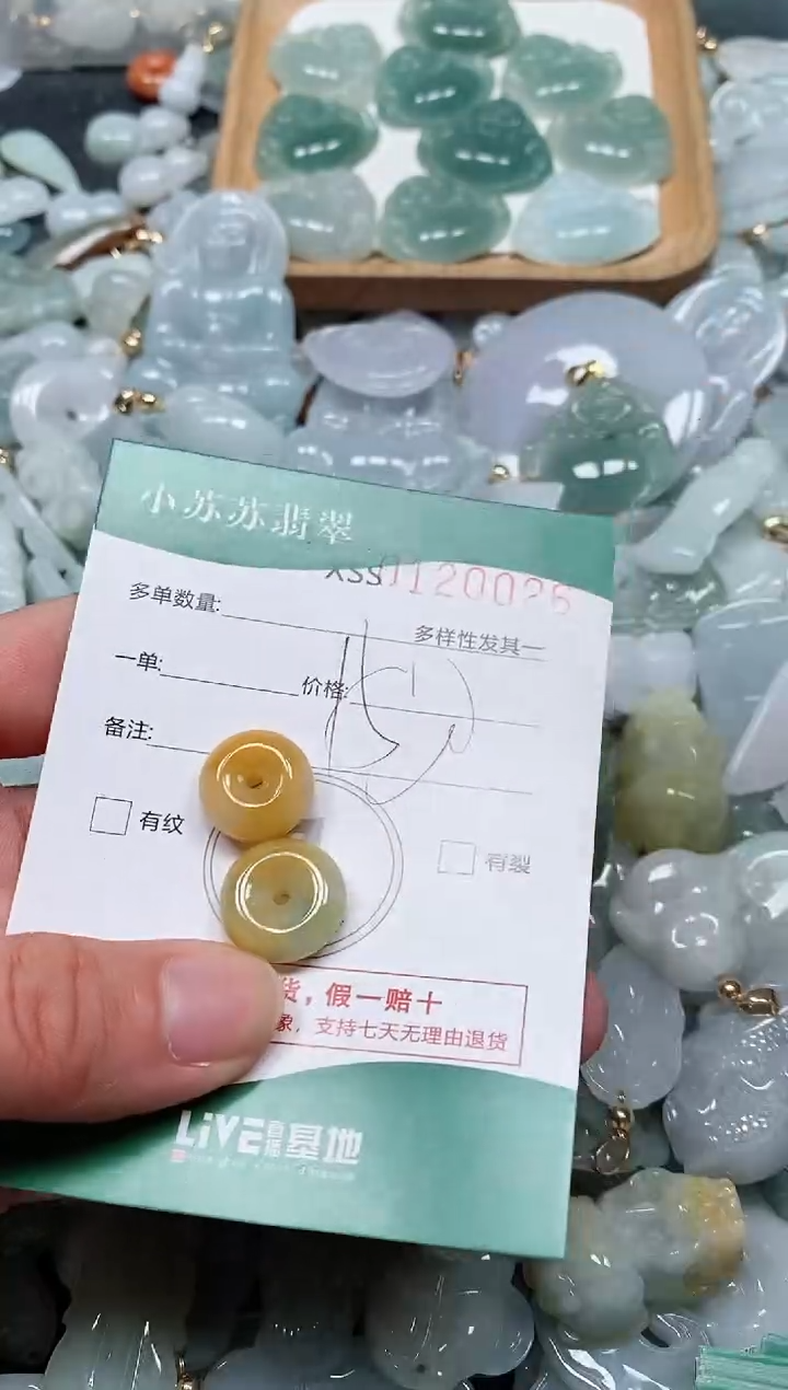 【闪购商品】翡翠颈饰未镶嵌闪购商品0120026