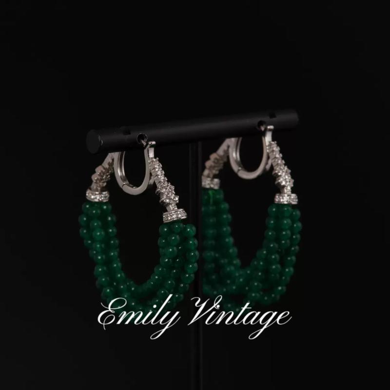 铜合金无非金属耳饰 【2922】青雀閣 经典珍藏