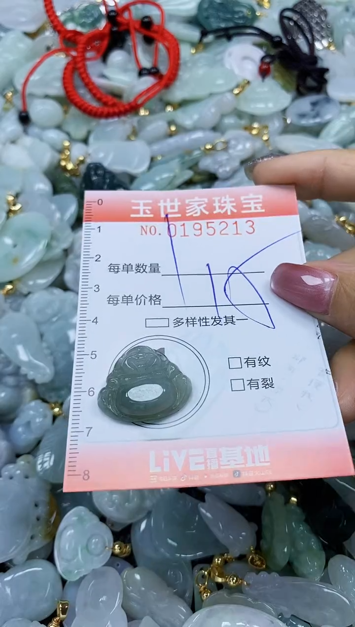 【闪购商品】翡翠颈饰未镶嵌闪购0195213