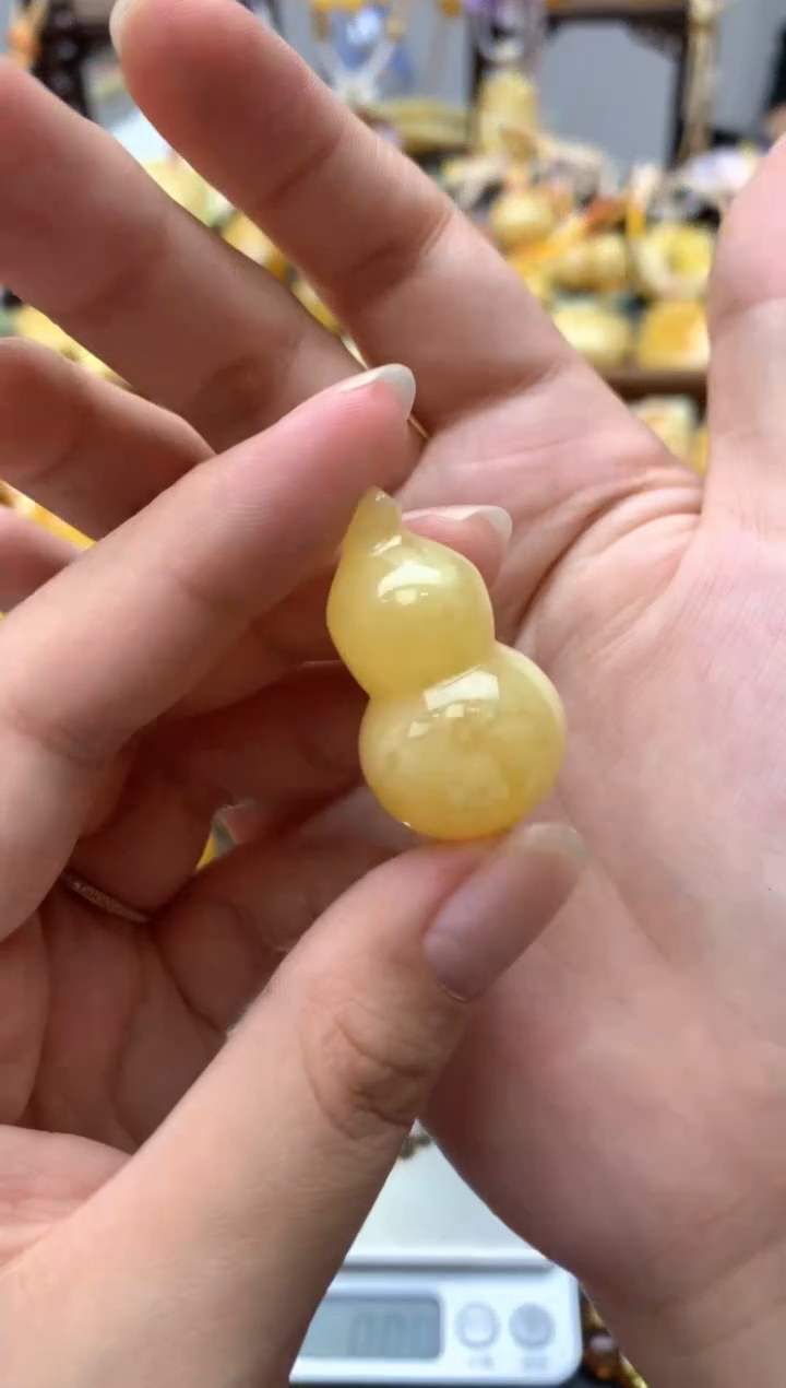 未镶嵌琥珀珠宝奇石122琥珀蜜蜡花粉有纹小坑介意勿拍