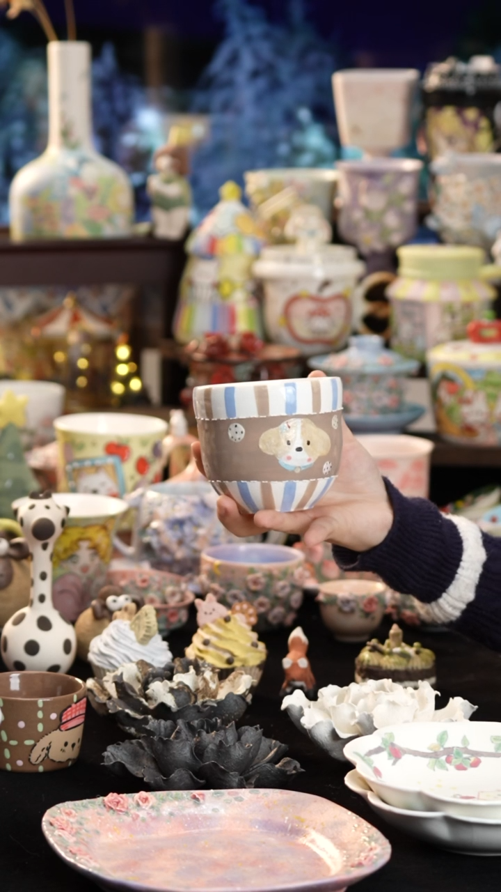 其他陶景德镇釉下彩手绘设计师款陶瓷