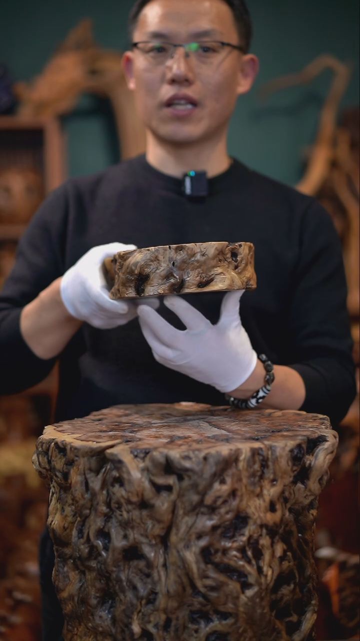 【闪购商品】枣木雷击枣木底座