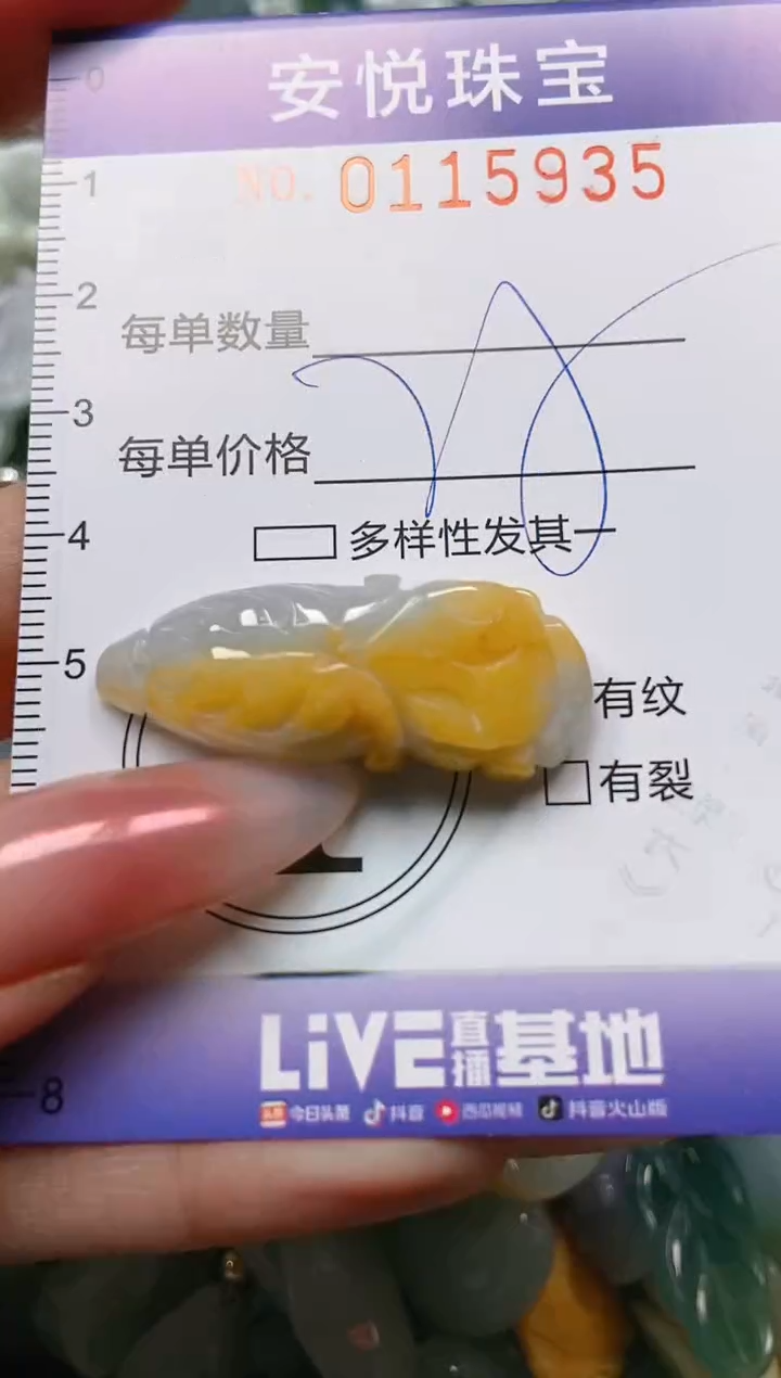 【闪购商品】翡翠颈饰未镶嵌闪购0115935