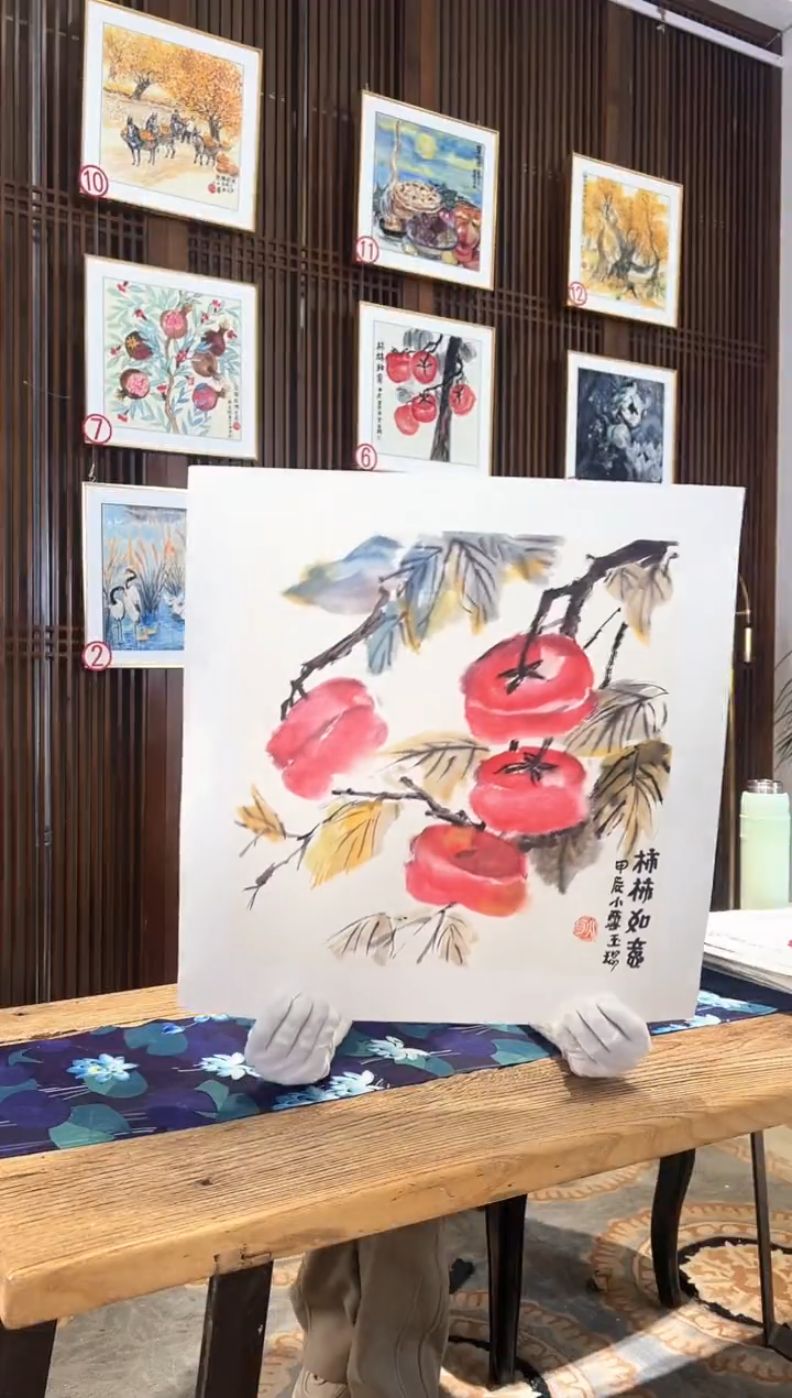 版画耿玉琨名章限量版画S