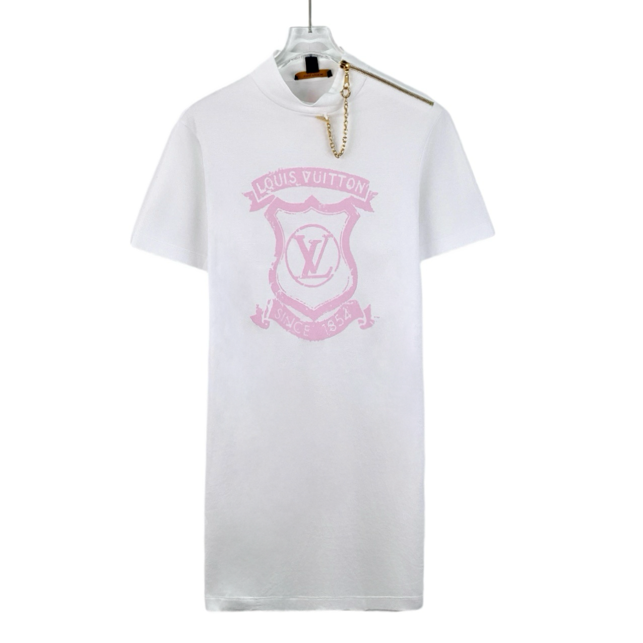 99新 LouisVuitton/路易威登 DW0239 22款 白色印花圆领短袖 S码