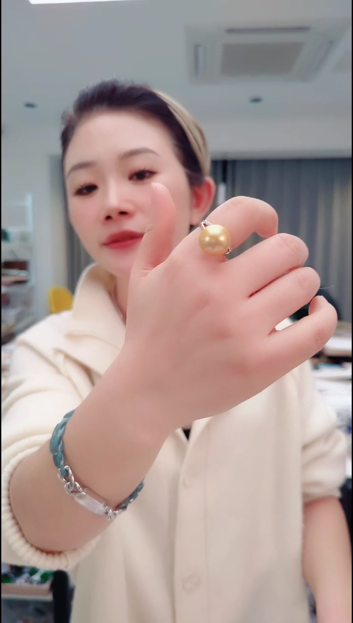 颈饰未镶嵌淡水珍珠0281戒指