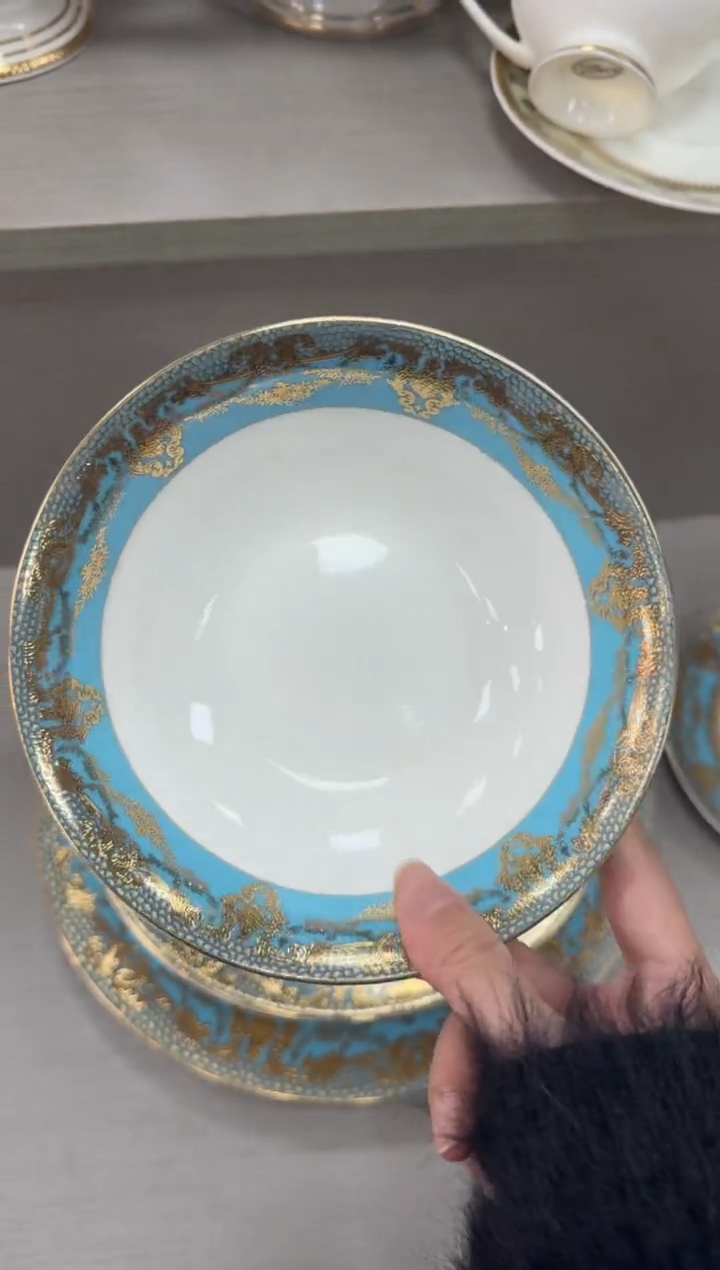 【闪购商品】瓷片6英寸水果碗福利款