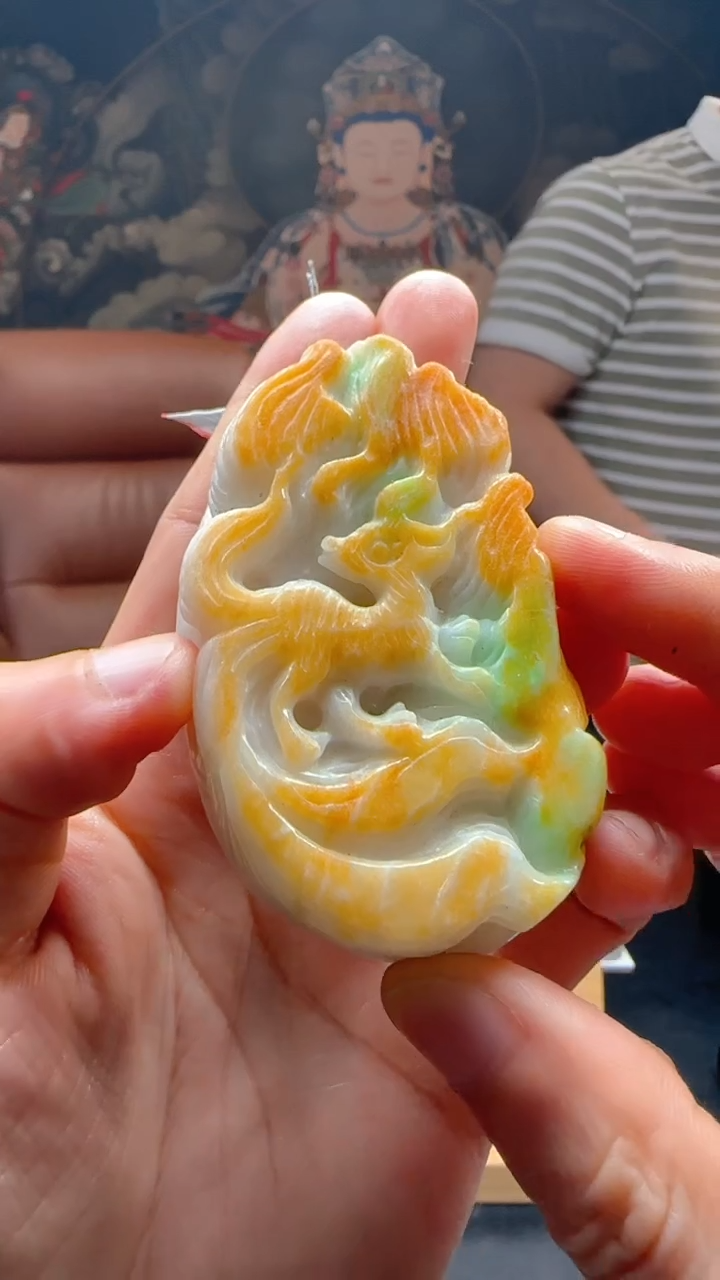 【闪购商品】定制翡翠未镶嵌L-@@QJXS2845