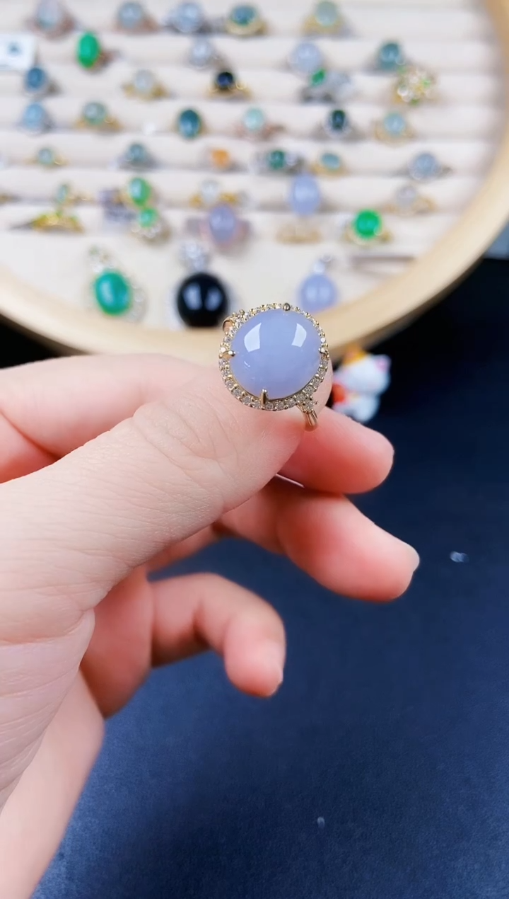 【闪购商品】翡翠戒指银S925镶嵌120120120