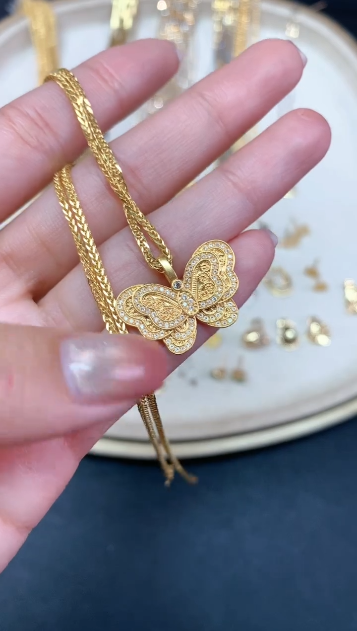 18K金吊坠(不含链)吊坠A316|750