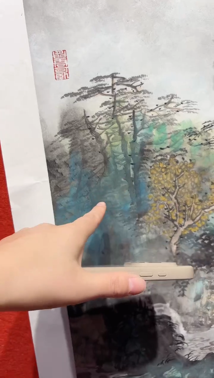 国画秦燕格国画手绘作品Y19