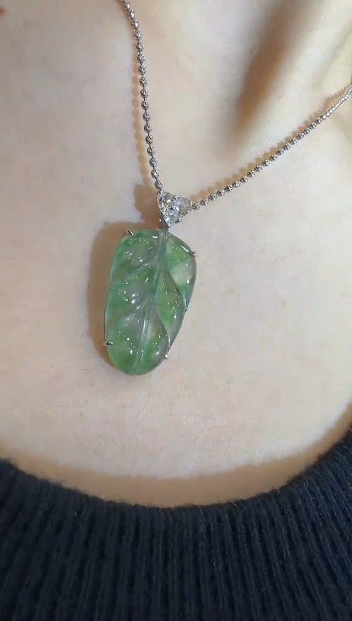 【闪购商品】翡翠颈饰18K金镶嵌多样性团购发一件