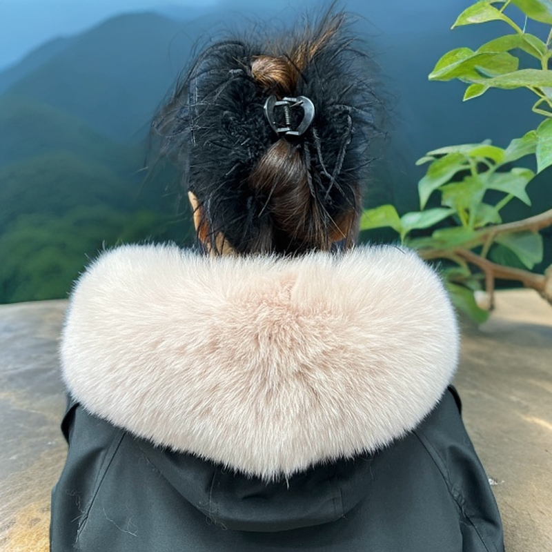 歌羽曼直播为准真毛毛领子