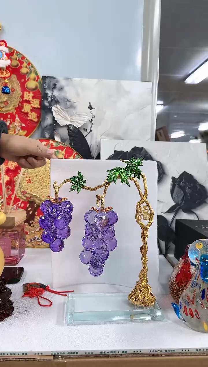 【闪购商品】玻璃云泰0029葡萄树