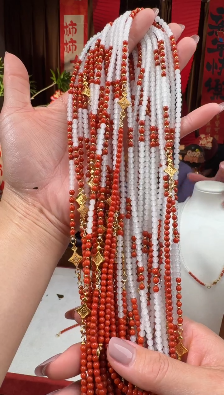 颈饰未镶嵌和田玉9漏姐12.31多样性拍一发一