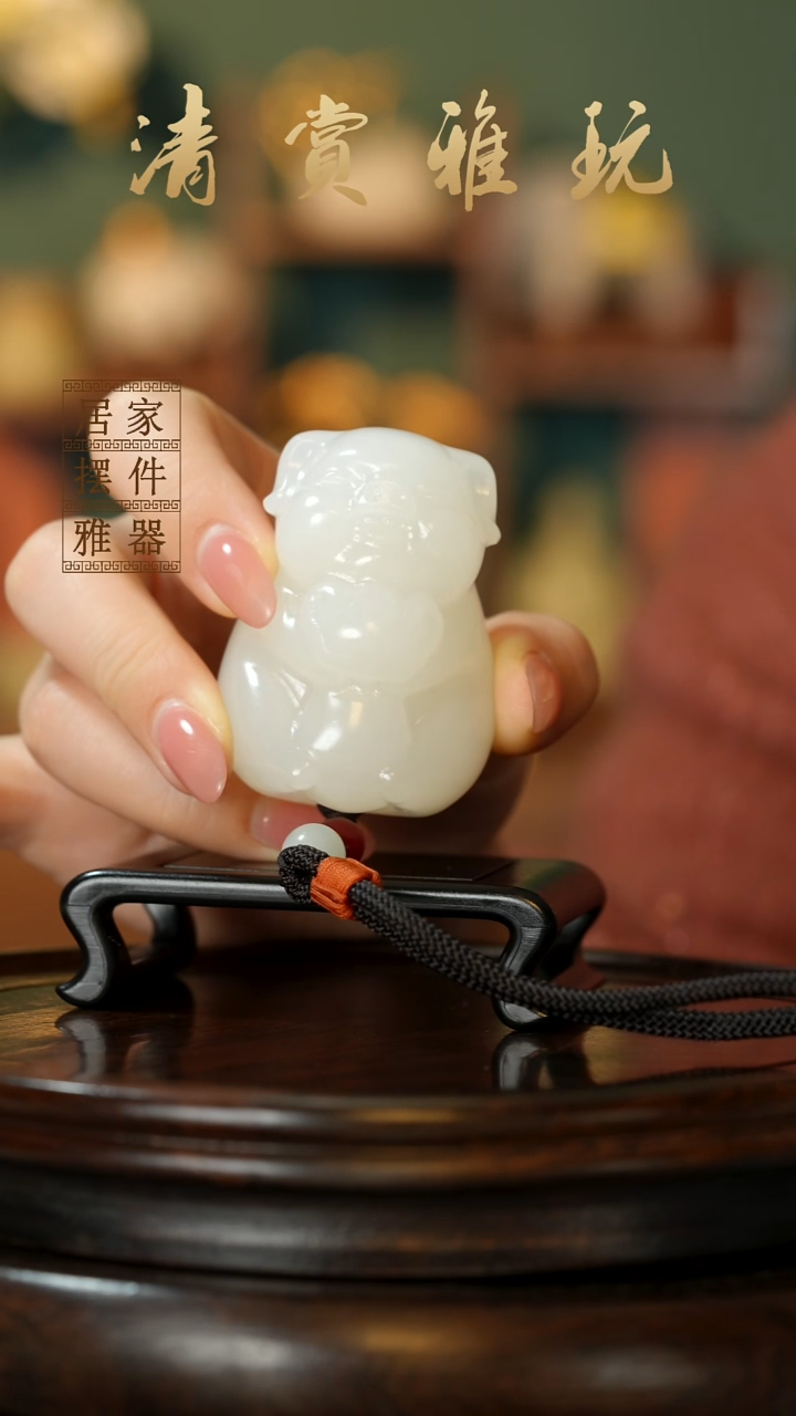 玉《诸事如意》摆件