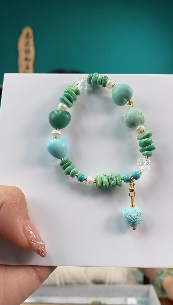 【闪购商品】绿松石珠宝奇石未镶嵌1