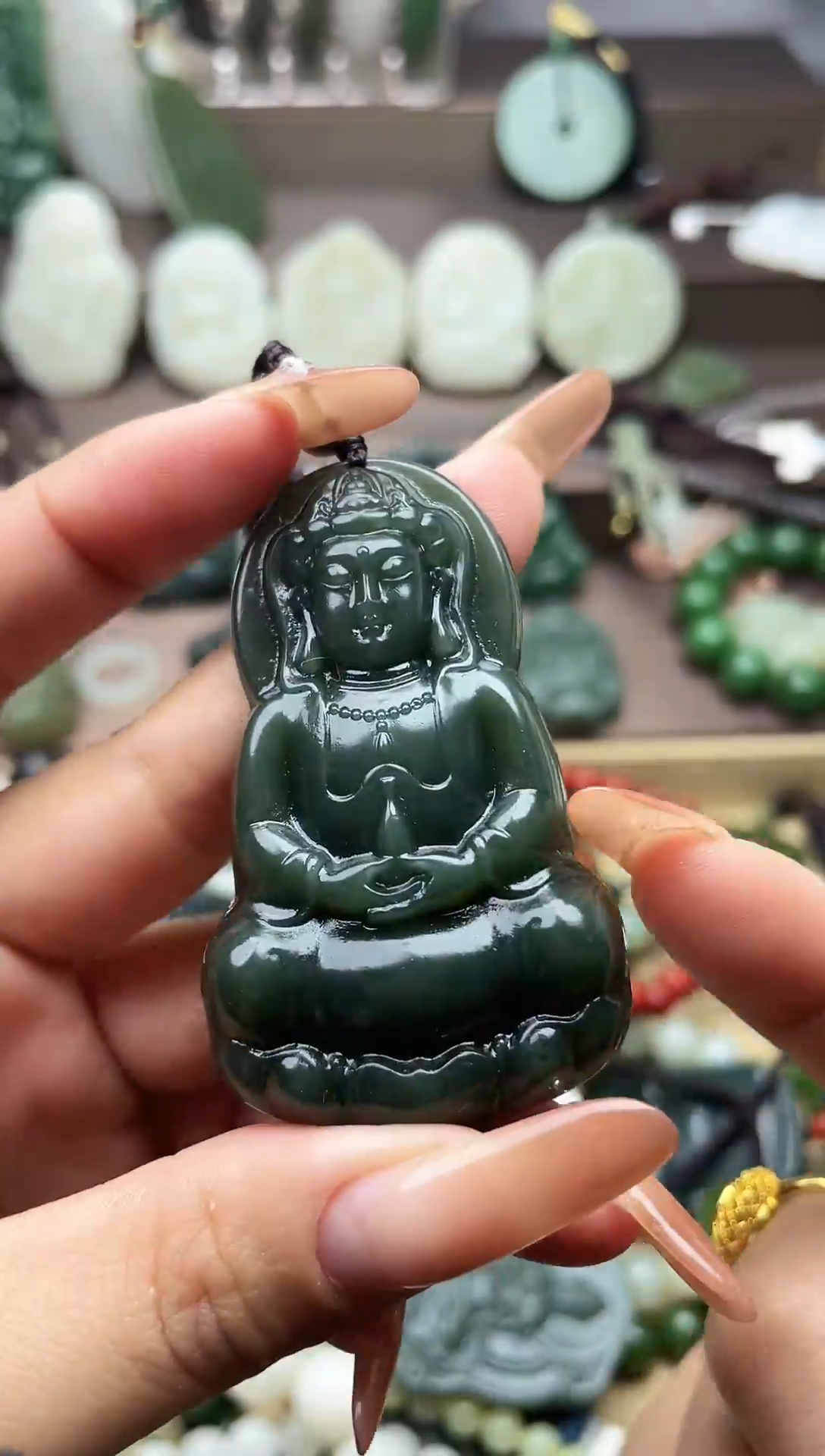 颈饰未镶嵌和田玉未镶嵌和田玉吊坠多样性拍一发一