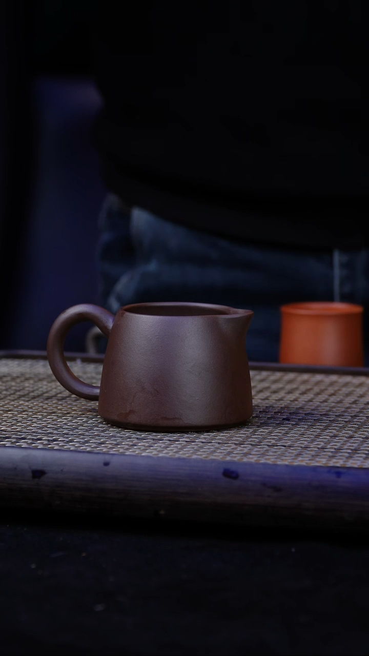 【闪购商品】紫砂茶壶老紫泥-公道杯