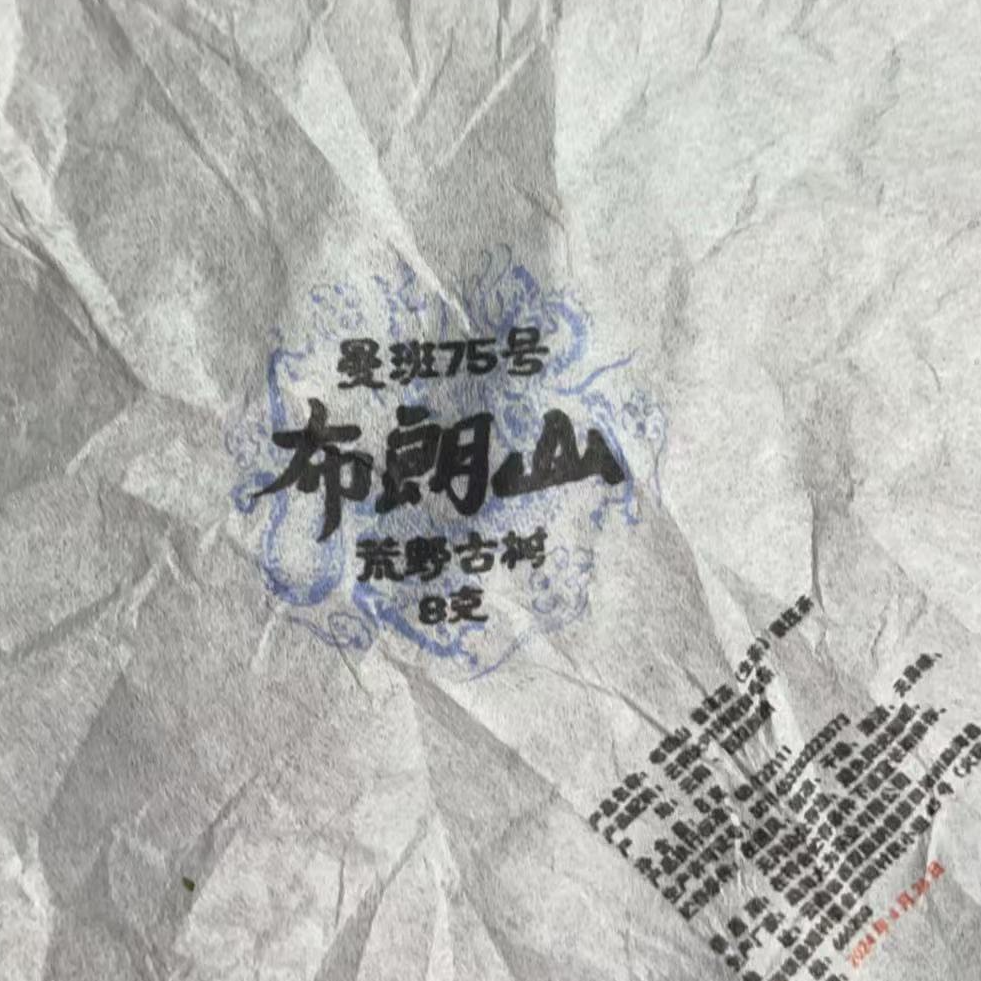 【JX--221号】2024年 布朗山 古树 生茶龙珠【古树龙珠】