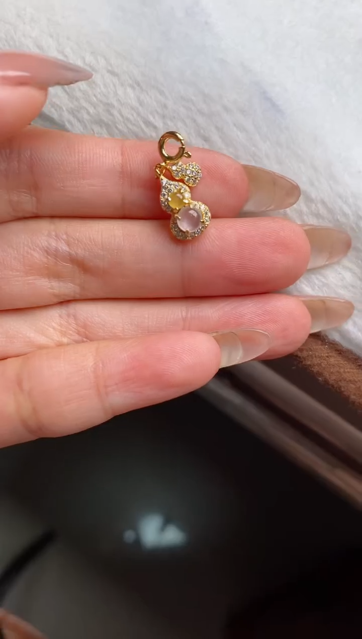 银S925镶嵌戒指翡翠天然A货翡翠