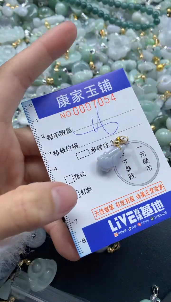 颈饰未镶嵌翡翠7054