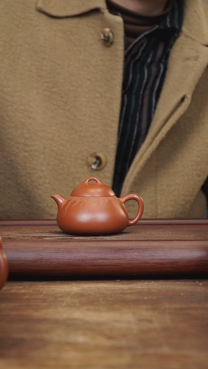 【闪购商品】紫砂茶壶130ml ZQ乳瓢 小红泥
