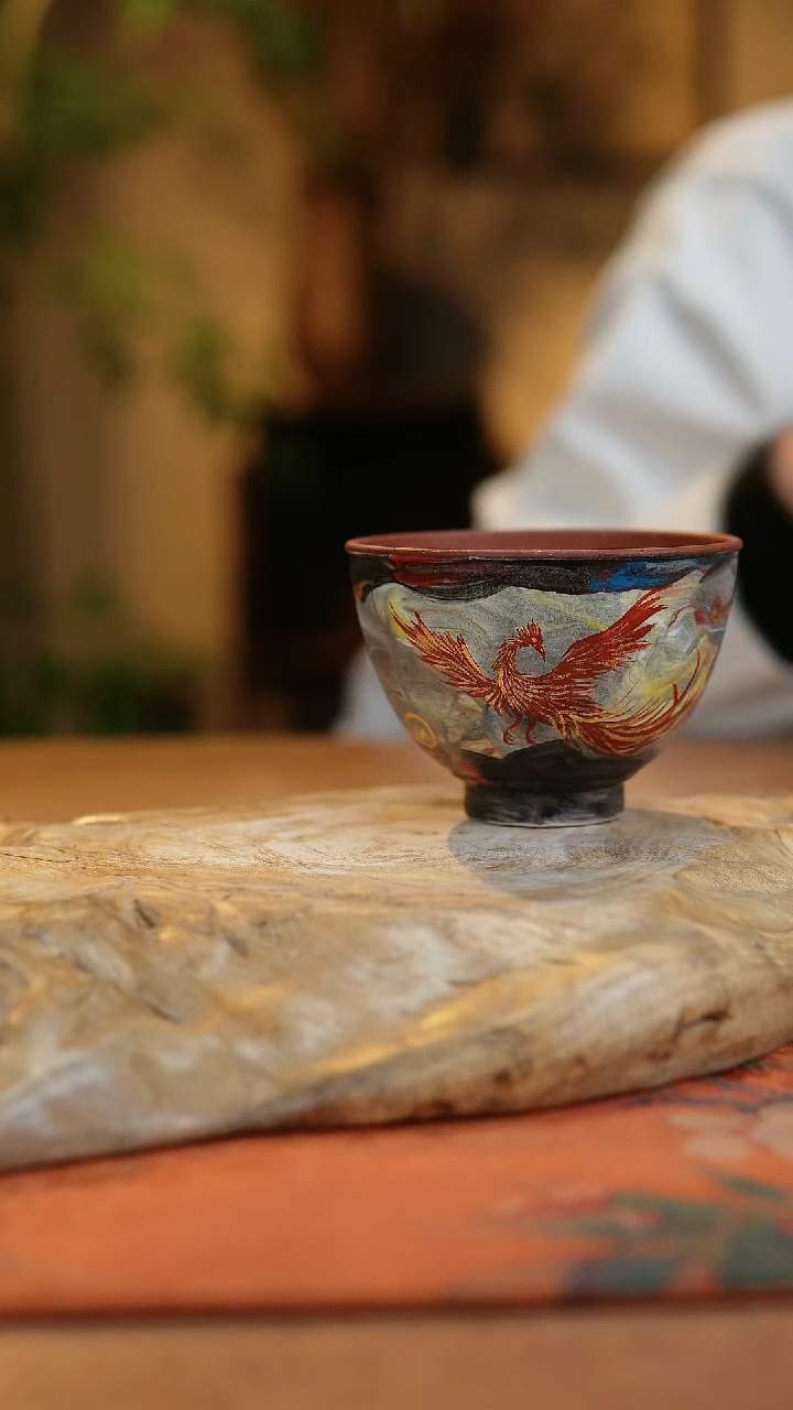 【闪购商品】瓷片1211景德镇手工手绘釉下彩高温瓷