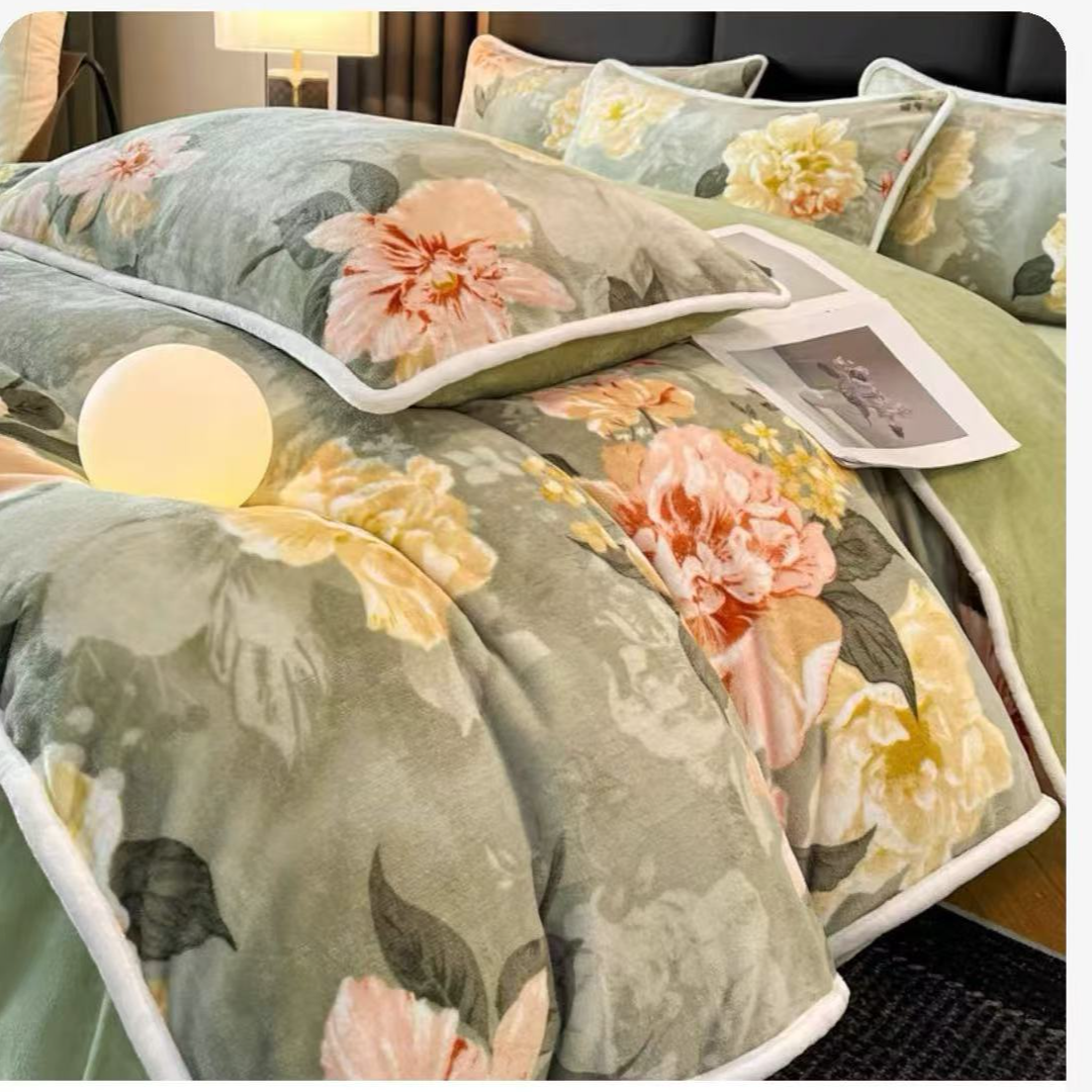 【赫莲娜-绿】秋冬发热被柔软冬被四季款盖被230*200