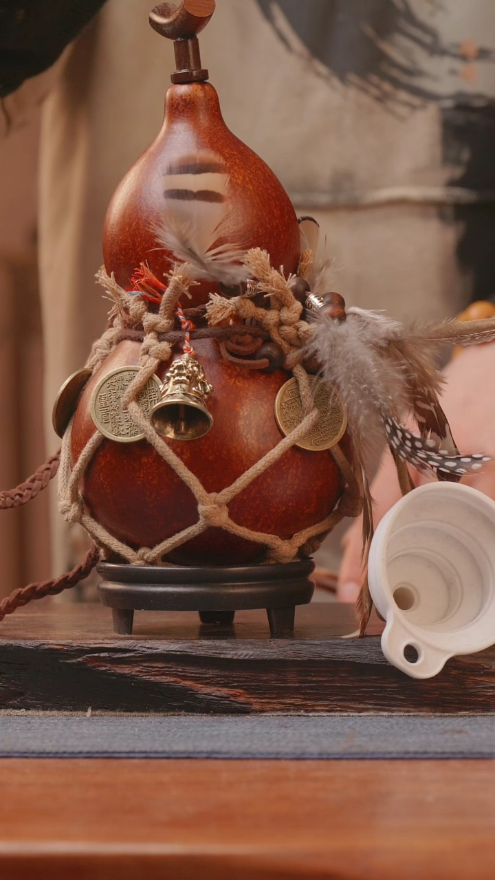 【闪购商品】378号精品大漆葫芦防腐防渗装饮料水茶酒