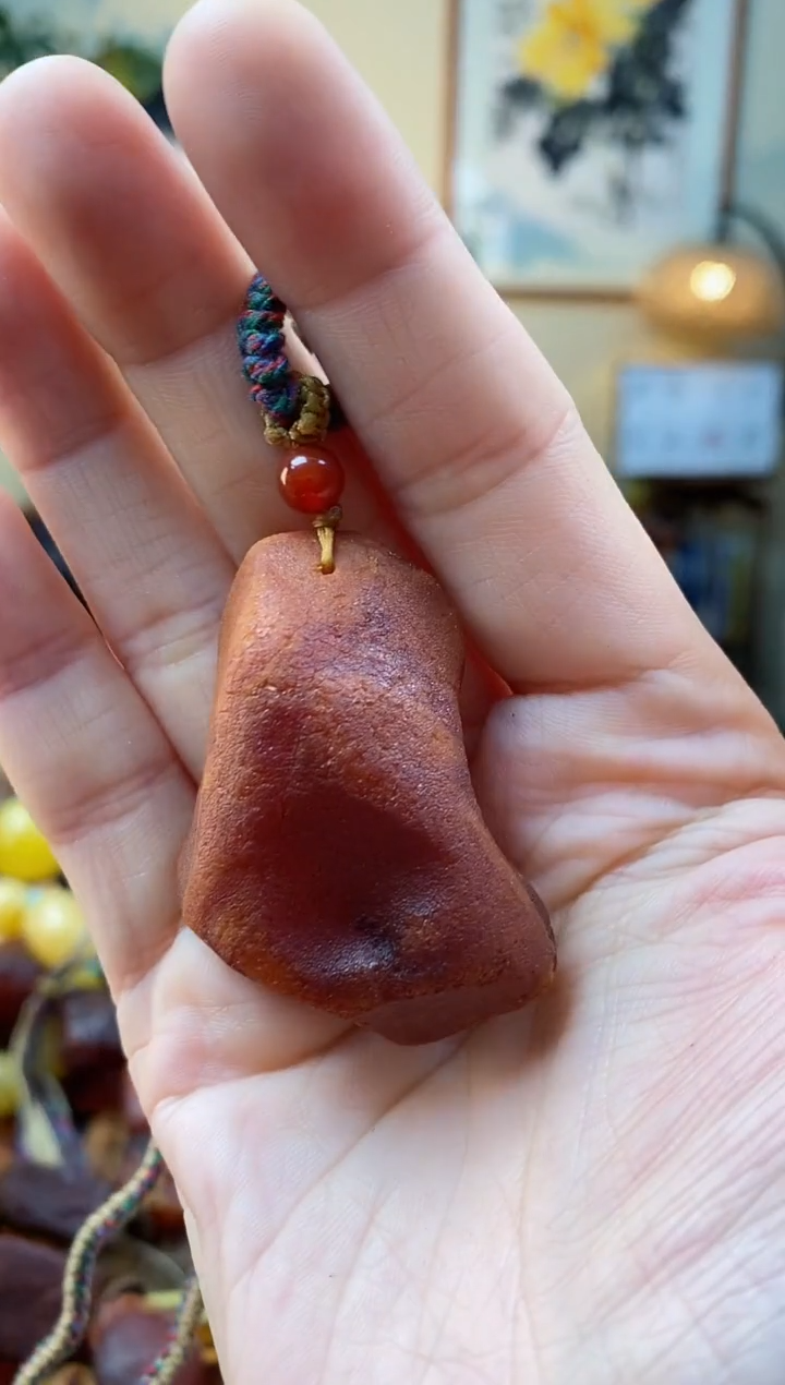 【闪购商品】琥珀颈饰未镶嵌吊坠