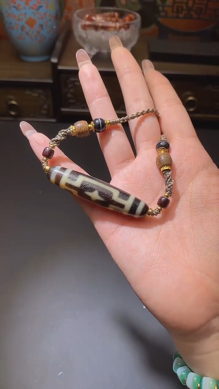 【闪购商品】玛瑙/玉髓颈饰未镶嵌上肯坛城二锁骨链