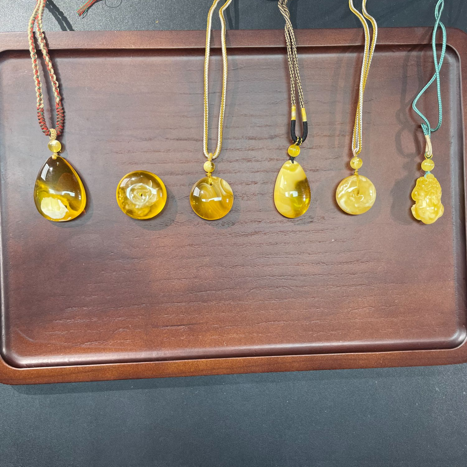 【彩虹盘】蜜蜡吊坠-多样性发一件-LW18|BML5