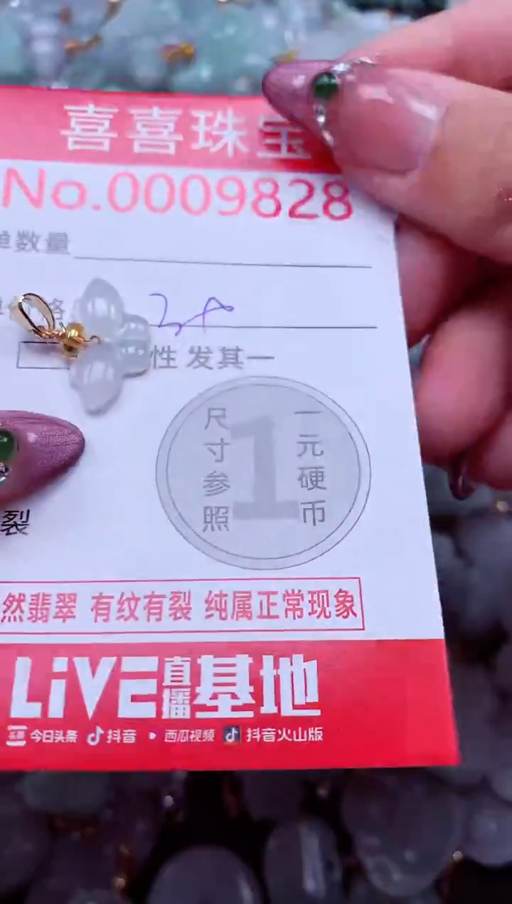 颈饰未镶嵌翡翠9828