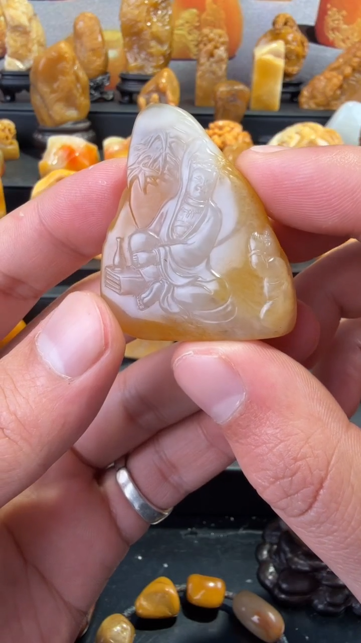 【闪购商品】田黄石半知田黄直播间