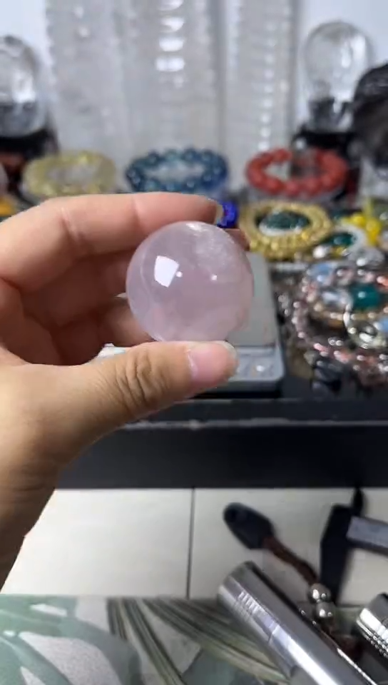 【闪购商品】水晶球未镶嵌矿坑有暇