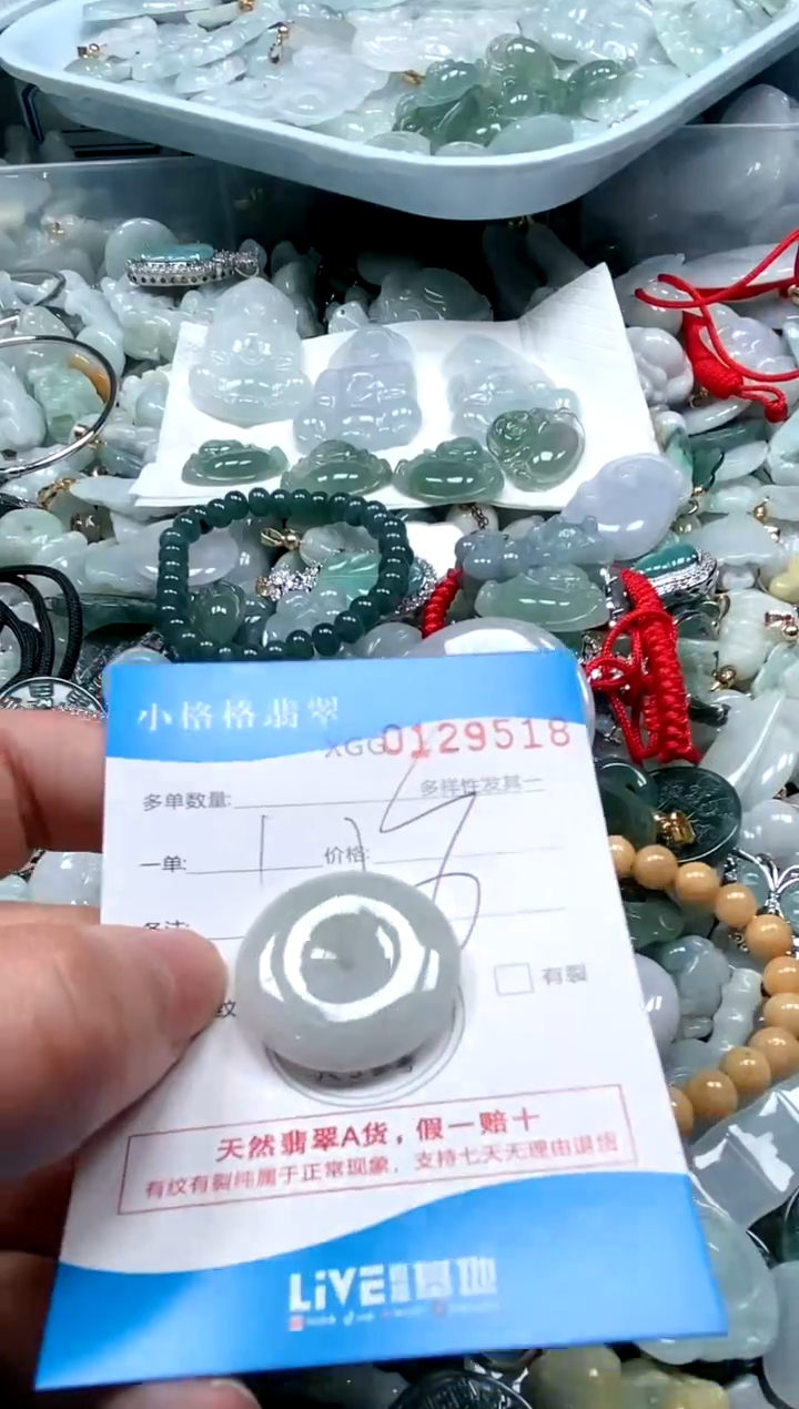 【闪购商品】翡翠颈饰未镶嵌闪购商品0129518