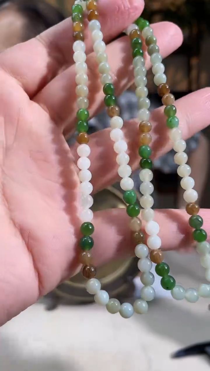 和田玉未镶嵌项链多样性发货拍一发一