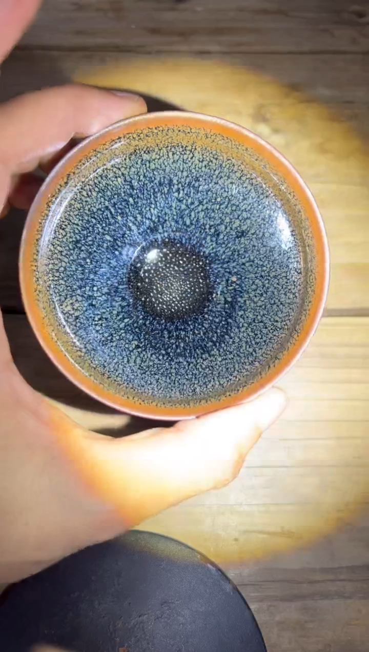 茶盏老木头精品柴烧388