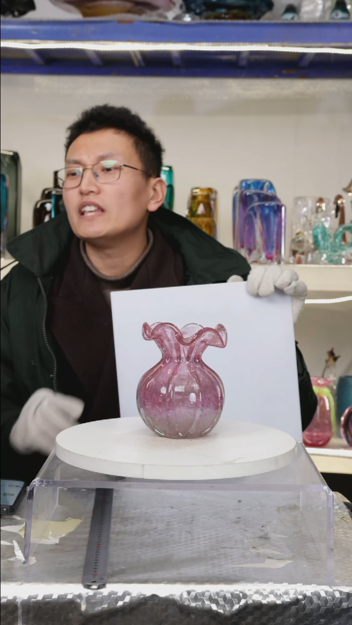 【闪购商品】琉璃【幻彩】高14精品琉璃微瑕福利