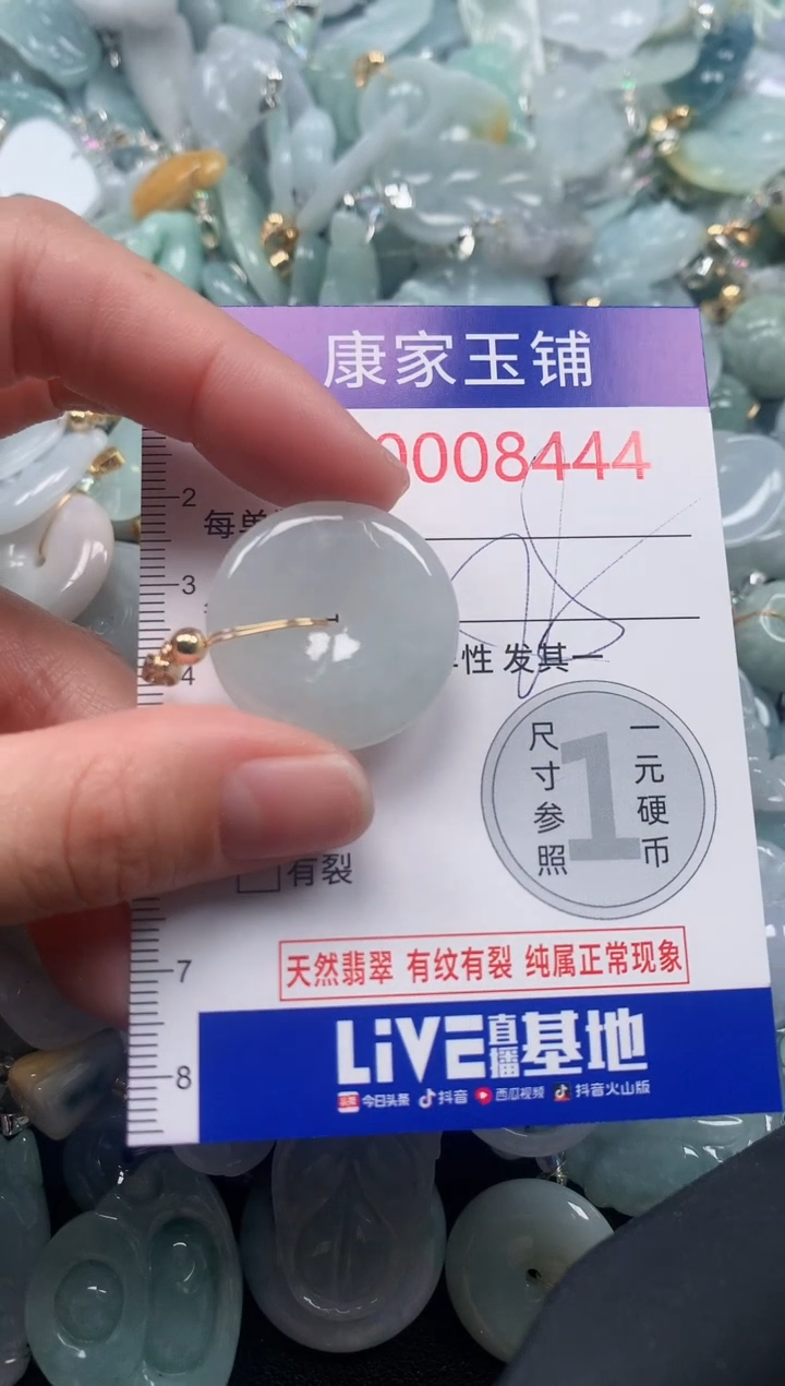 颈饰未镶嵌翡翠8444