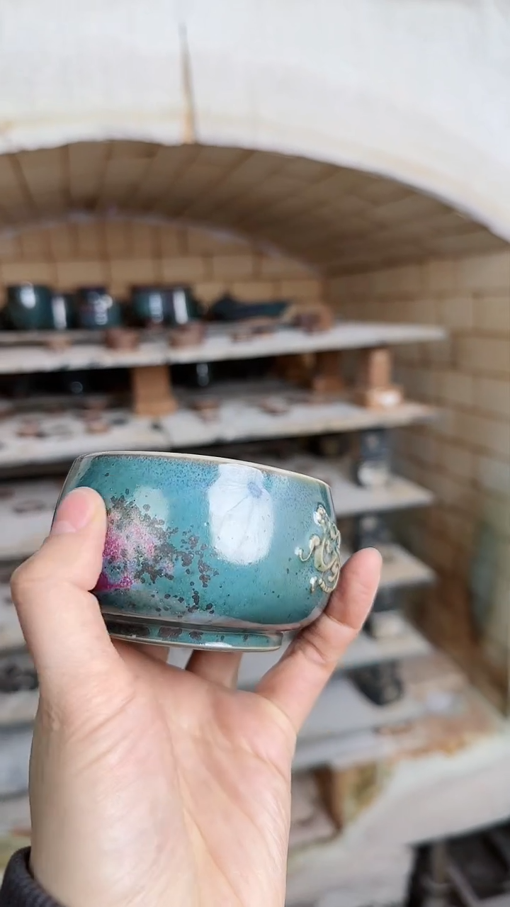 【闪购商品】139-1王建勋螭龙杯--------笑