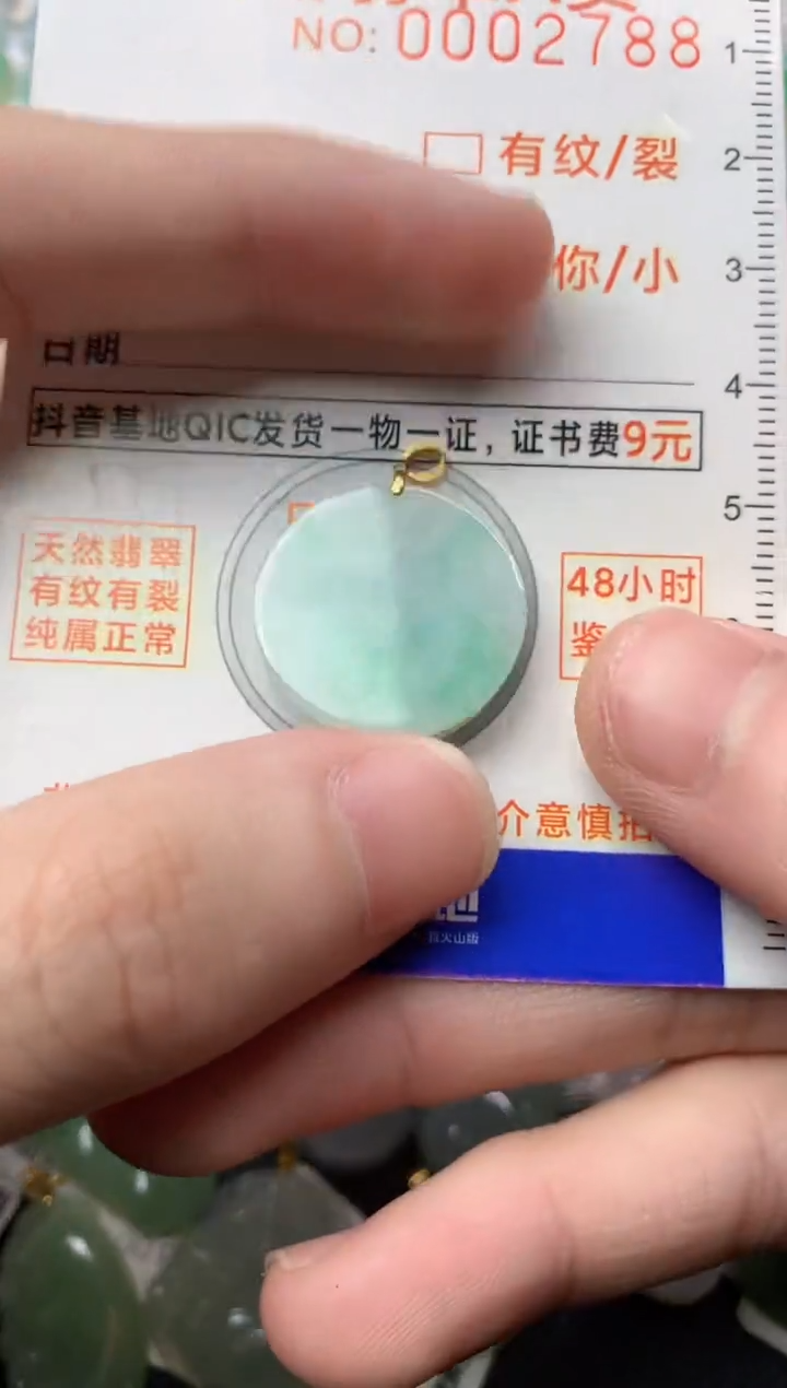 【闪购商品】翡翠颈饰18K金镶嵌1...........