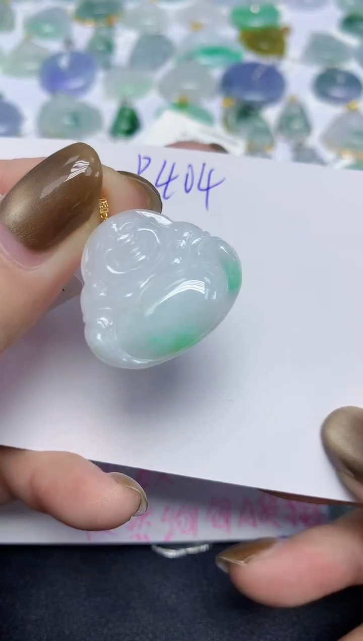 颈饰未镶嵌翡翠天然缅甸翡翠A货翡翠百元以上9元证书费自理