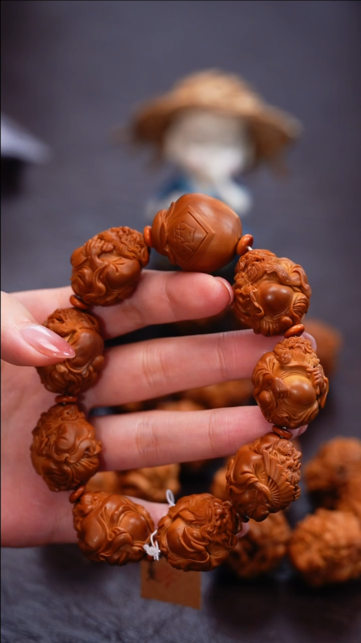 手串/手链橄榄核孒*钟馗